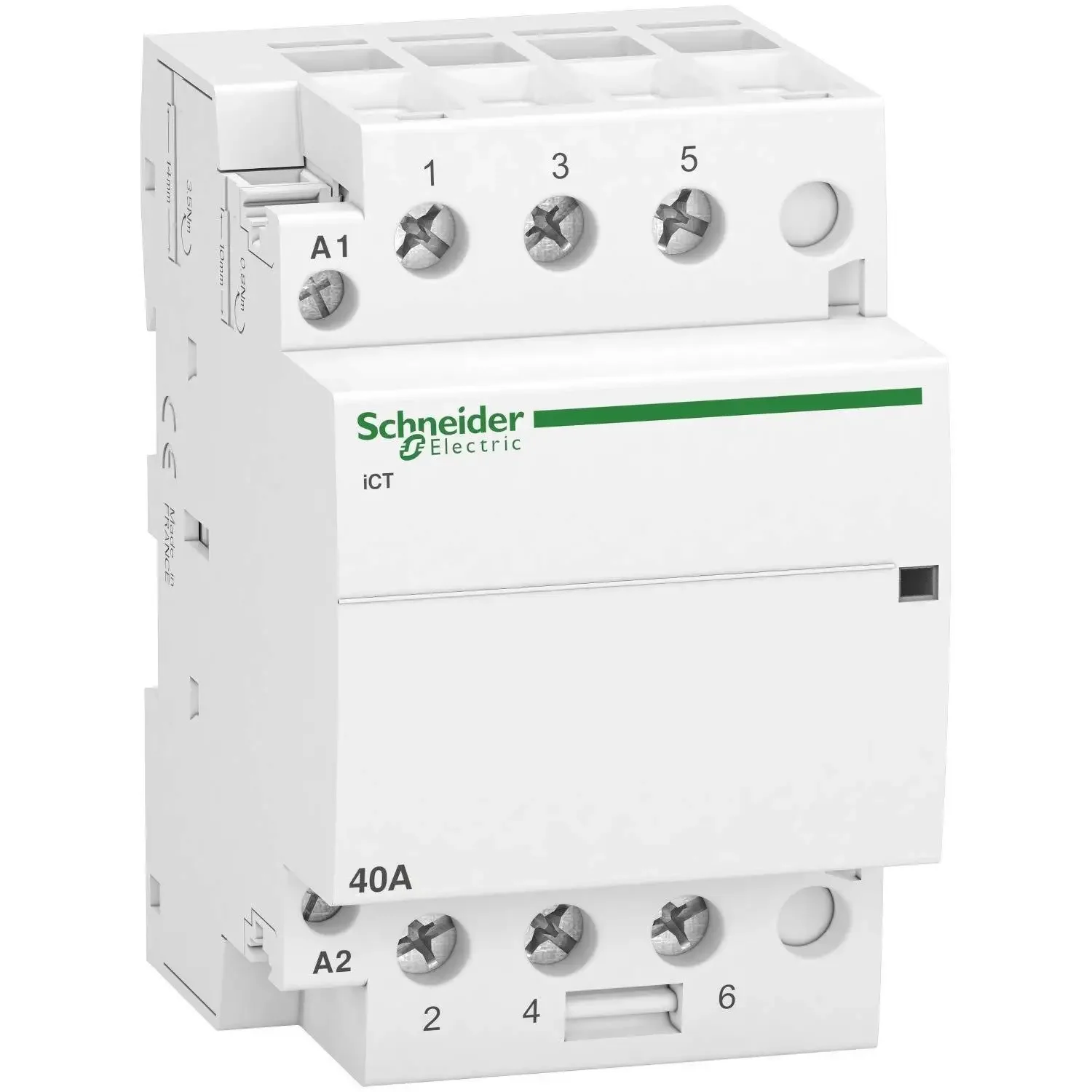 

Schneider Electric Schütz A9C20843 Acti9 iCT 3P 3 NO 40A 220-240V Replaces A9C21843