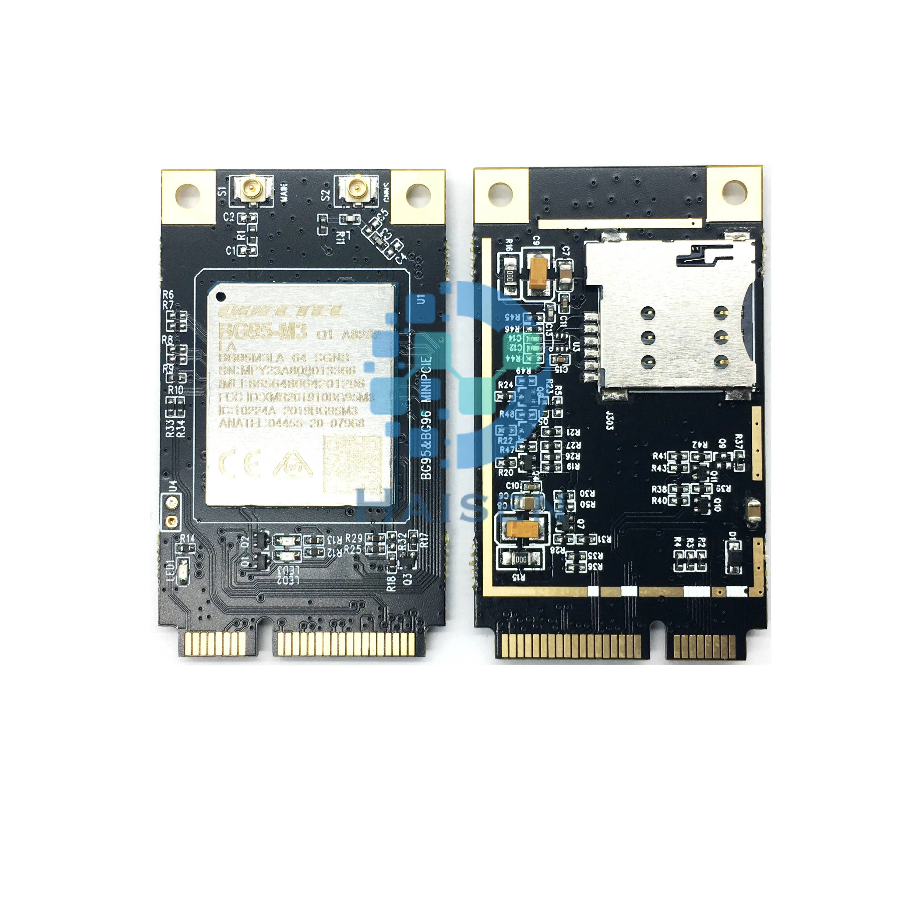 HAISEN IoT Module BG95 Series BG95-M3 MINI PCIE LTE Cat M1/ Cat NB2/ EGPRS Module BG95M3LA-64-SGNS BG95M3LA-MINIPCIE