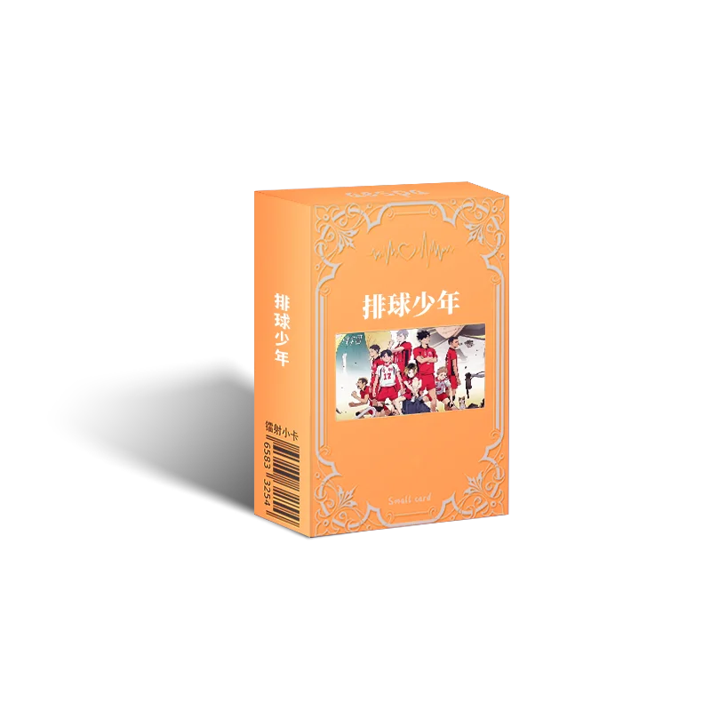 Anime Haikyuu ハイキュー photobook set laser cards Card film Card book as gift for friendd