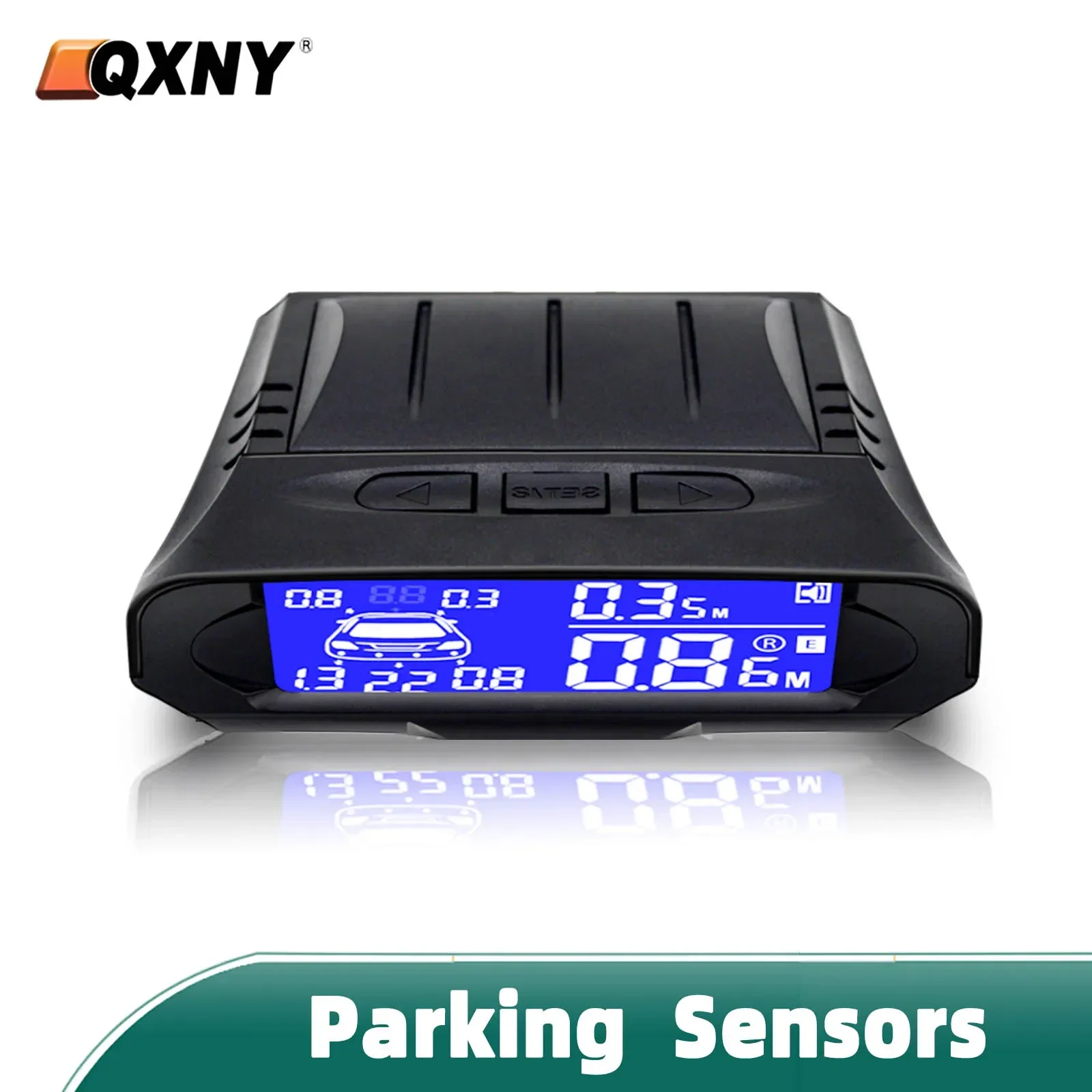 4/6/8 Reverse Car Parktronic Assist Parking Sensor Kit Front and Rear Backup Radar Ultrasonic Blind Spot Detection Alert System