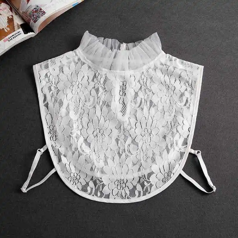 Chic Fairy Mesh Lace Fake Collar: Korean Edition Fashion Trendsetter