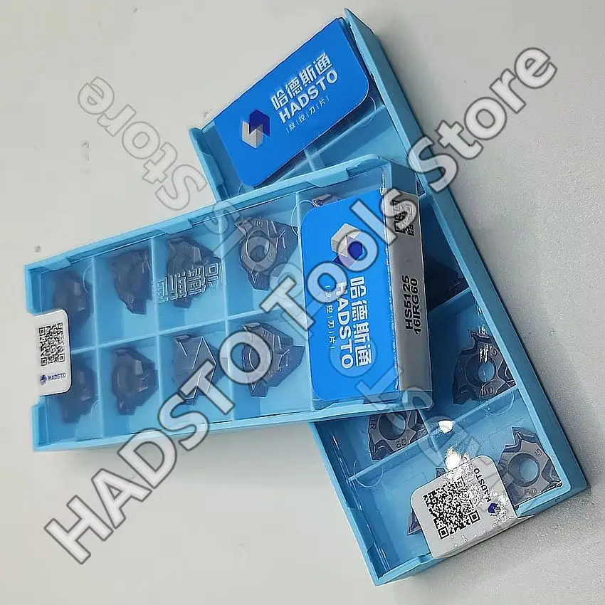 

16IRG55 HS5125/16IRG55 HS5225/16IRG60 HS5125/16IRG60 HS5225 HADSTO carbide inserts Threaded insert