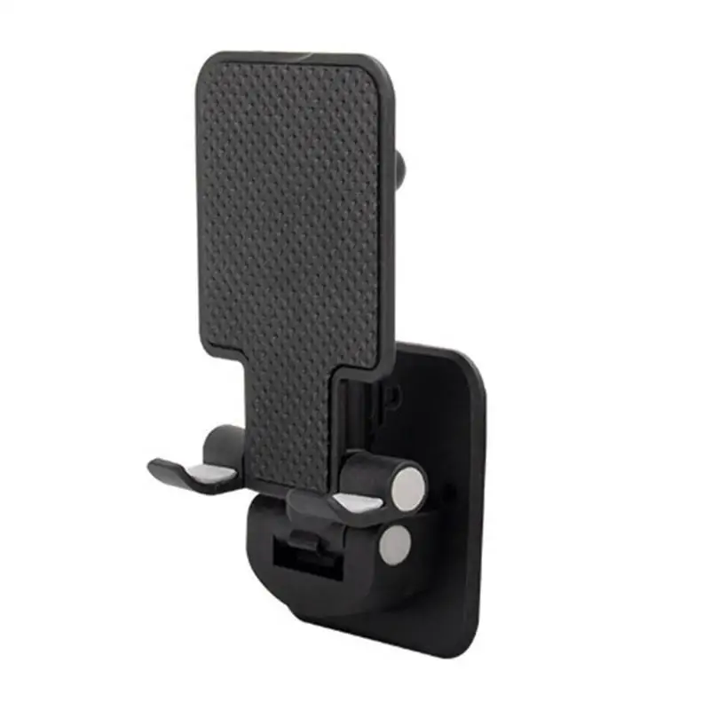 652F Folding Wall Mount Phone Support Adhesive Holder Space Saving & Easy To Install Adhesive Support for Mobile Devices
