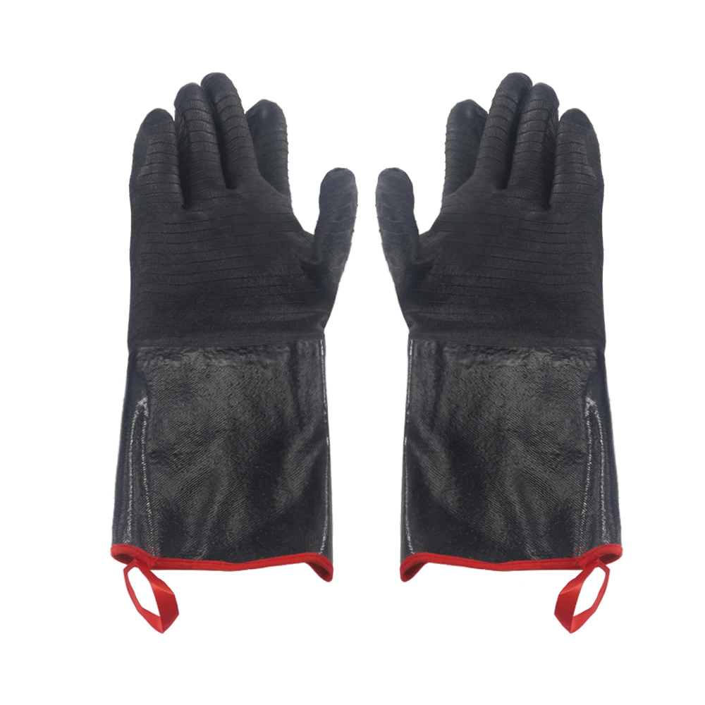 

Extreme Heat Resistant BBQ Grill Oven Gloves Barbecue Neoprene Gloves