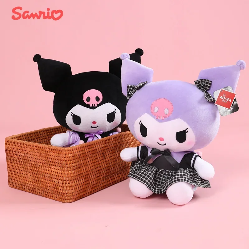 

MINISO Sanrio периферические плюшевые игрушки Melody Cinnamoroll Kuromi Hello Kitty милая кукла исцеляющая кукла изысканное украшение подарки