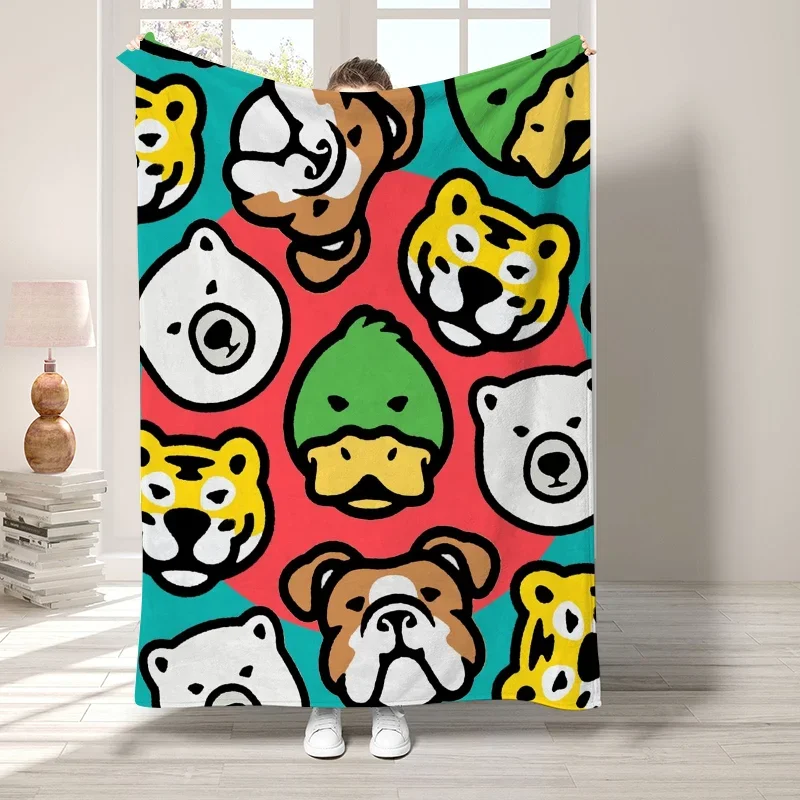 H-بطانيات رمي مصنوعة من الإنسان ، بطانية مزخرفة للأريكة ، مفرش سرير على السرير ، ديكور غرفة النوم ، رقيق وناعم ، ديكور منزلي بهو #2