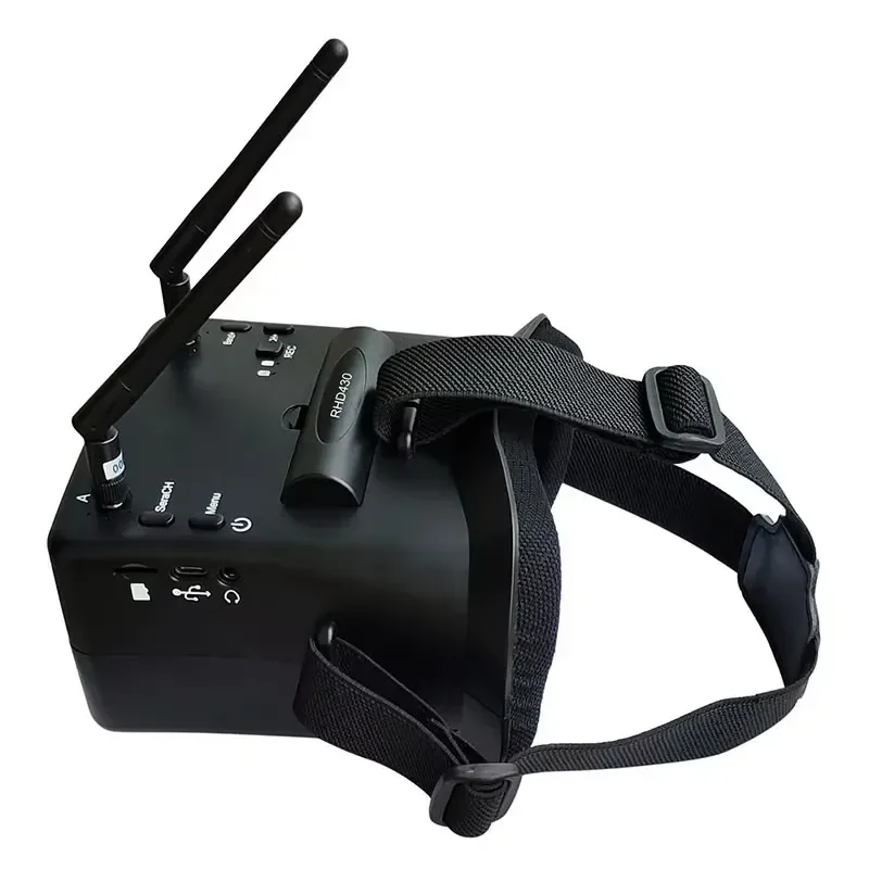 Elevate Your  Racing Experience with This Brand New  4.3 Inch Goggles Designed Specifically for RC Drone Enthusiasts