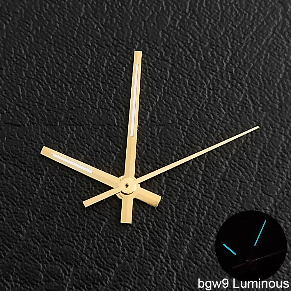 13,5 mm silberne und goldene Zeiger für Uhren, bgw9, leuchtende Zeiger, Uhrenzubehör für Miyota8205 8215 821A 8285, Uhrenteile und Zubehör. – Detail 10