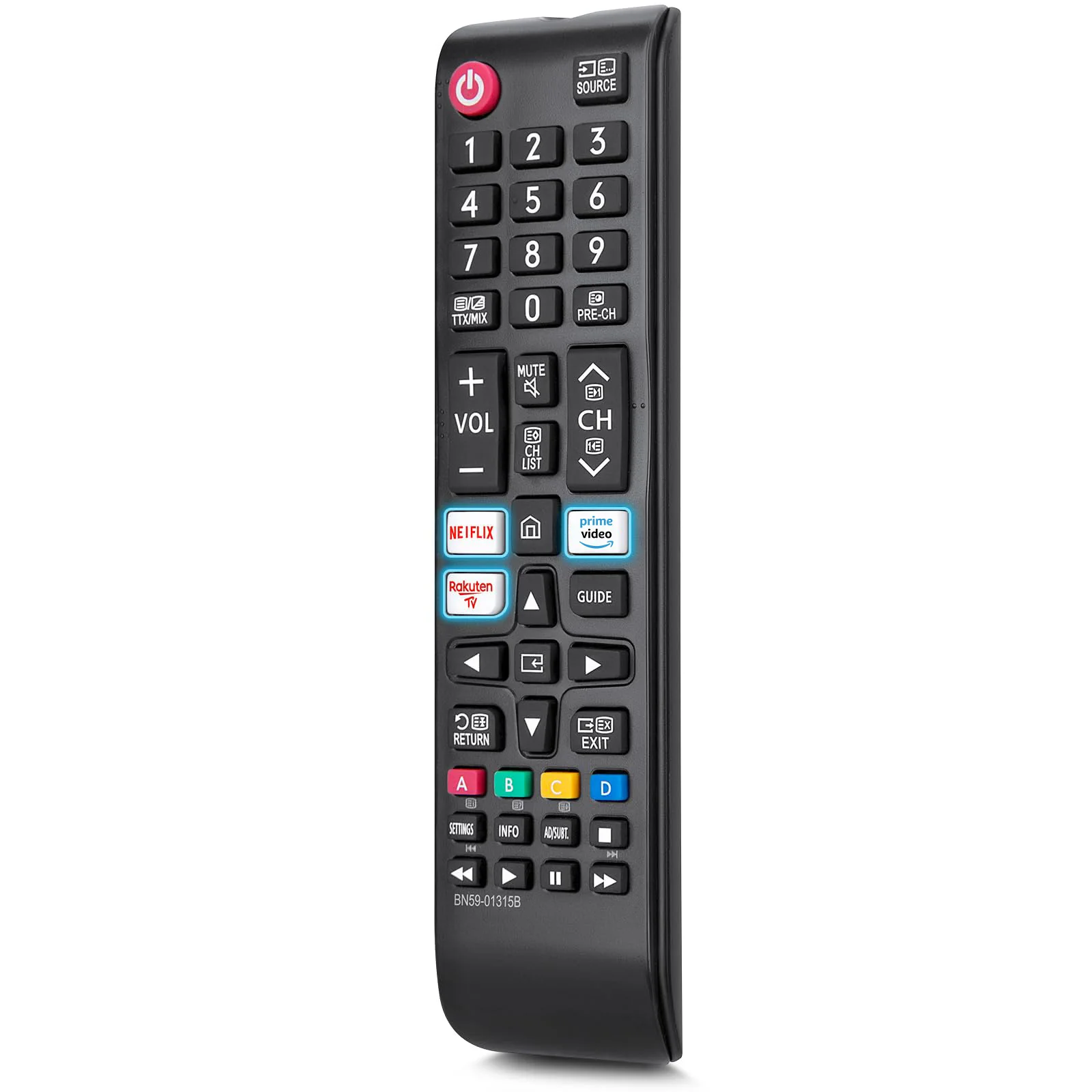 

Universal Remote for All Samsung TV Remote, Replacement Compatible for All Samsung Smart TV, LED, LCD, HDTV, 3D, Series TV
