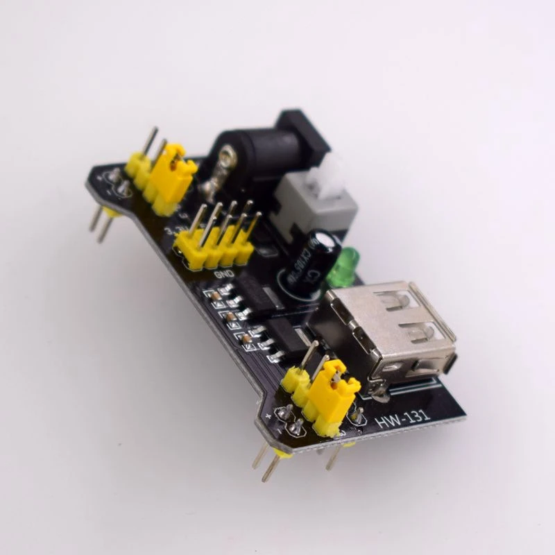 AU67-4Pcs HW-131 Breadboard Power Module Breadboard Special Power Module Compatible With 5 3.3V For Breadboards
