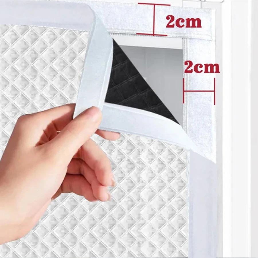 Thickened soundproof and warm curtains, special cloth for household heat insulation and shading, wind and heat preservation
