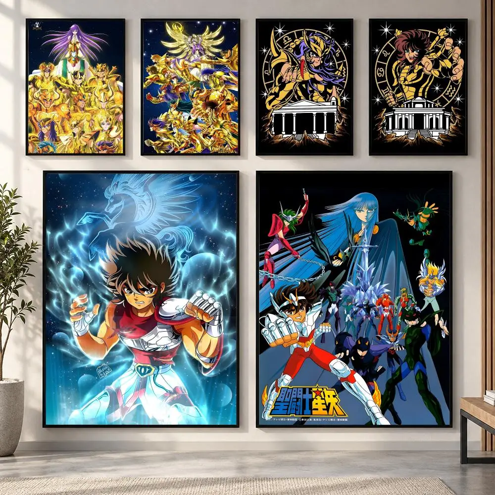 Saint Seiya Legend of Sanctuary Diamond Poster HD art sticky wall waterproof home living room bedroom bar aesthetic decoration