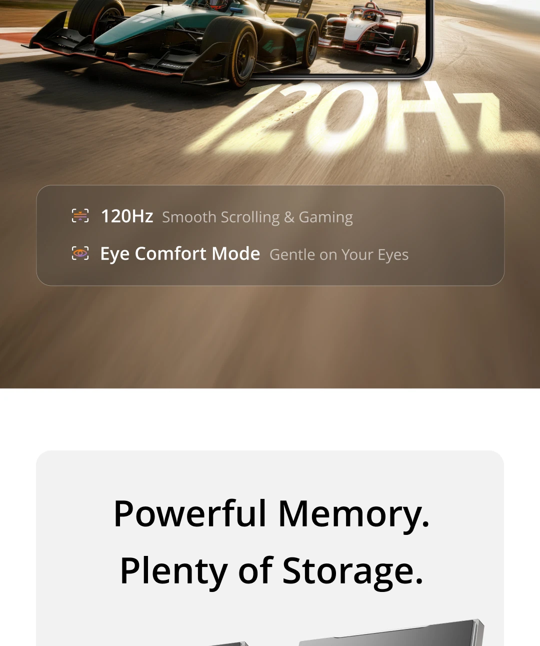 [New Launch] realme C100x Smartphone 8000mAh Battery 45W Charge 50MP AI Camera 6.8" 120Hz LCD Display IP64 NFC