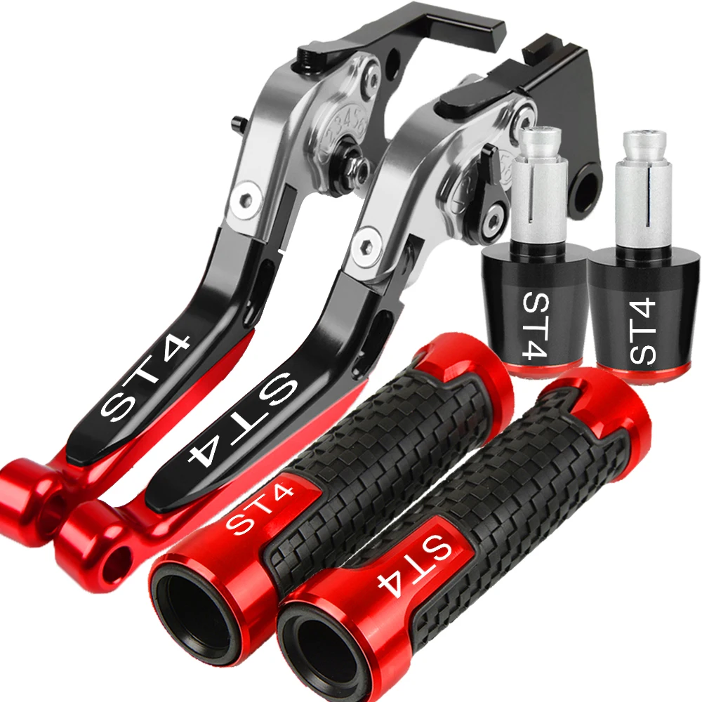 

For DUCATI ST4 2004 2005 2006 ST 4 Motorcycle Universal Accessories 2004~2006 Adjustable Brake Clutch Levers CNC Handlebar grip