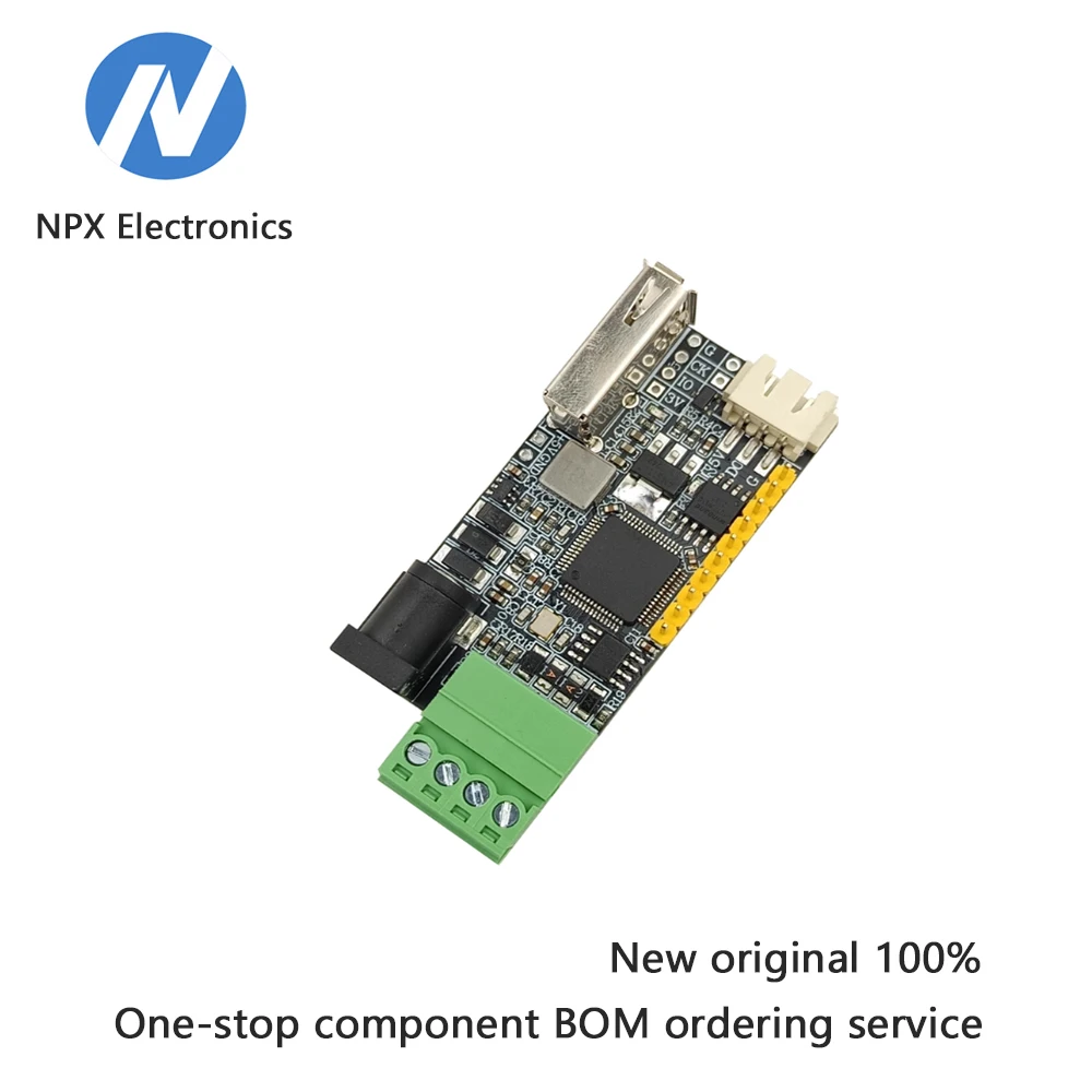 

Плата разработки функций RTU, полноцветный светодиодный контроллер WS2812B, программируемый настраиваемый RS485