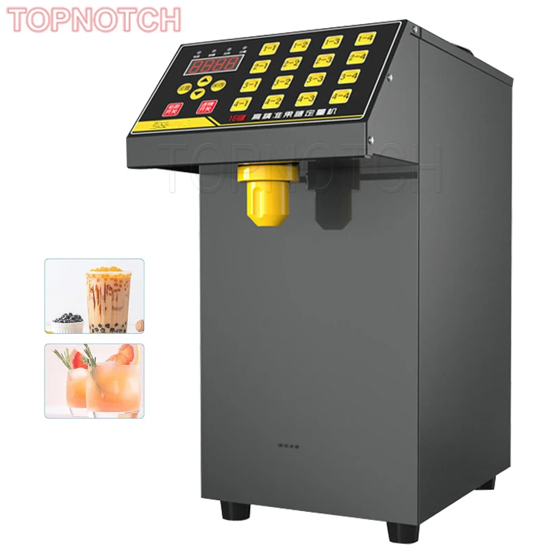 Sugar Water Dispenser Sugar Water Brewing Tea Fructose Machine Fully Automatic Quantitative Fructose Syrup Machine 8L