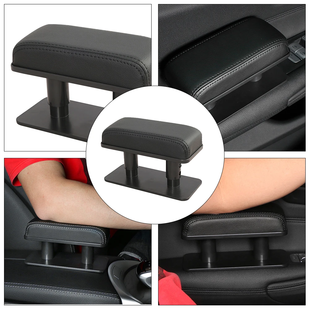 

Ergonomic Car Armrest Cushion Pad Adjustable Elbow Support Driver Seat Door Armrest Comfort Support Install Sticky