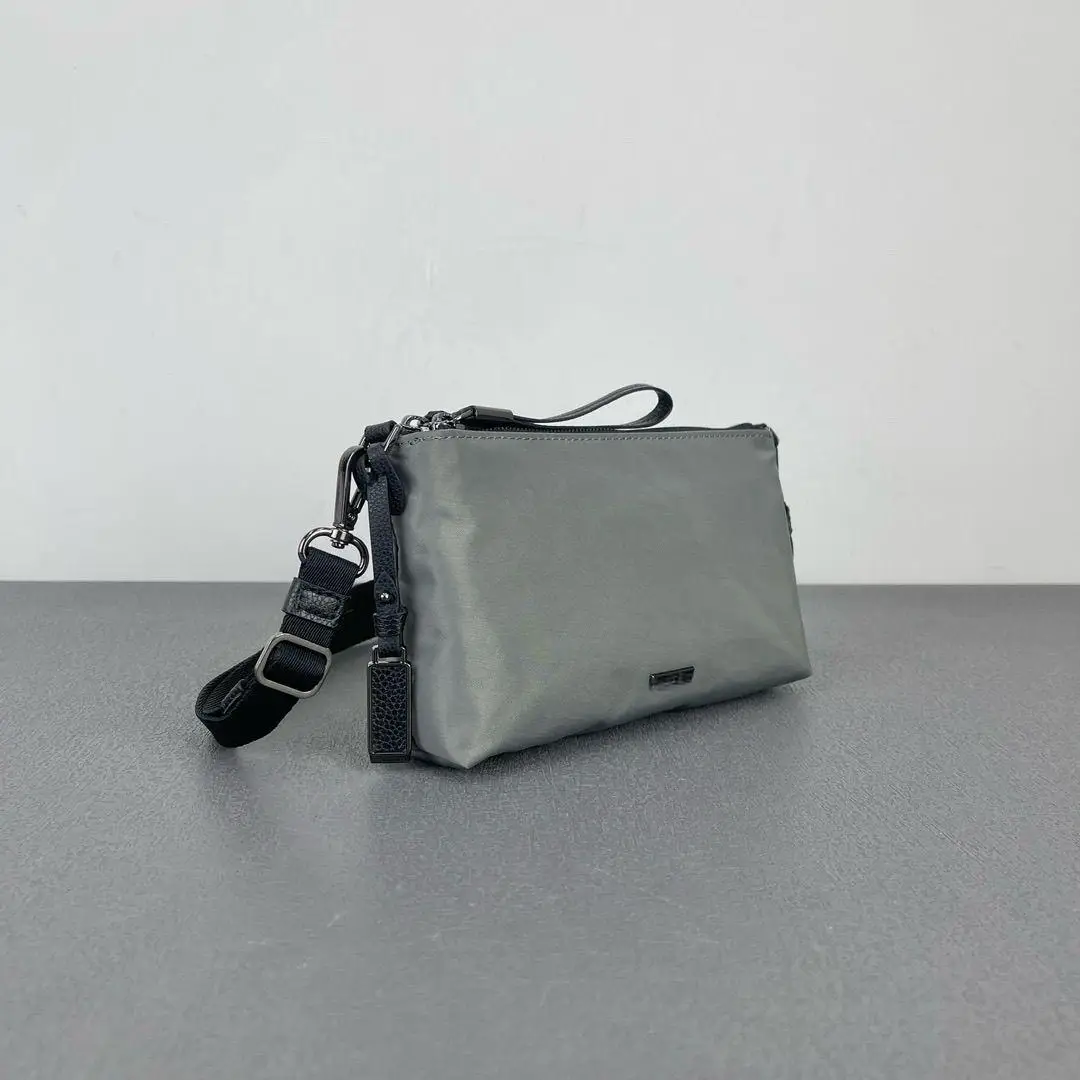 حقيبة كروس أنيقة وعملية، محفظة كتف نايلون مقاومة للماء للنساء، خفيفة الوزن 196679