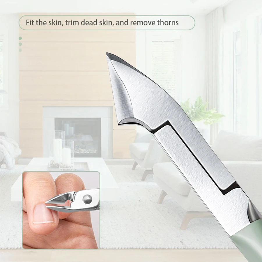 Nowy zestaw obcinacz do paznokci Hurtownia zestawu kosmetycznego ze stali nierdzewnej Torba na zamek błyskawiczny Profesjonalny nóż do manicure Zestaw do pedicure Prezent na Boże Narodzenie