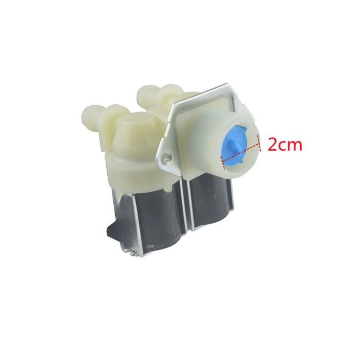 FPS180A Replacement Solenoid Valve for For SAMSUNG Front Load Washers Dual Inlet Water Control ABS and Metal Materials