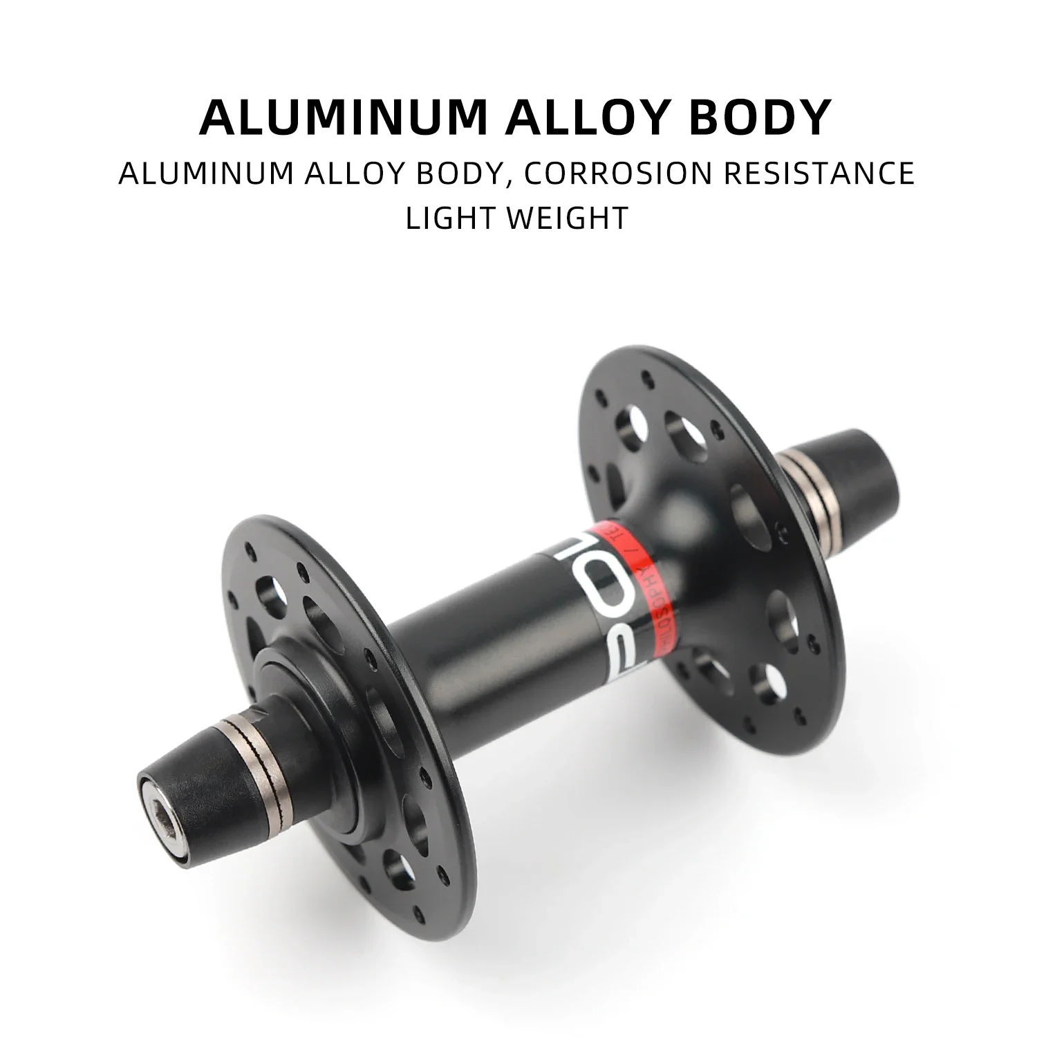 

POLSO Gear Hub for Single Speed 20H 24H 28H 32H Aluminum Alloy Double Bearing Bicyle Hub Racing C-brake Road Bicyle Accessories