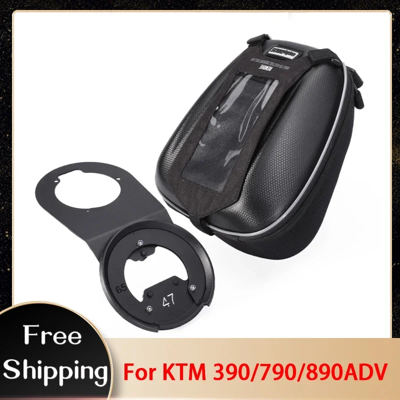 Fuel Tank Bag For KTM 390/790/890 ADVENTURE Motorcycle Waterproof Bags Storage Luggage Bag 3.8L Tanklock Racing Backpack Parts