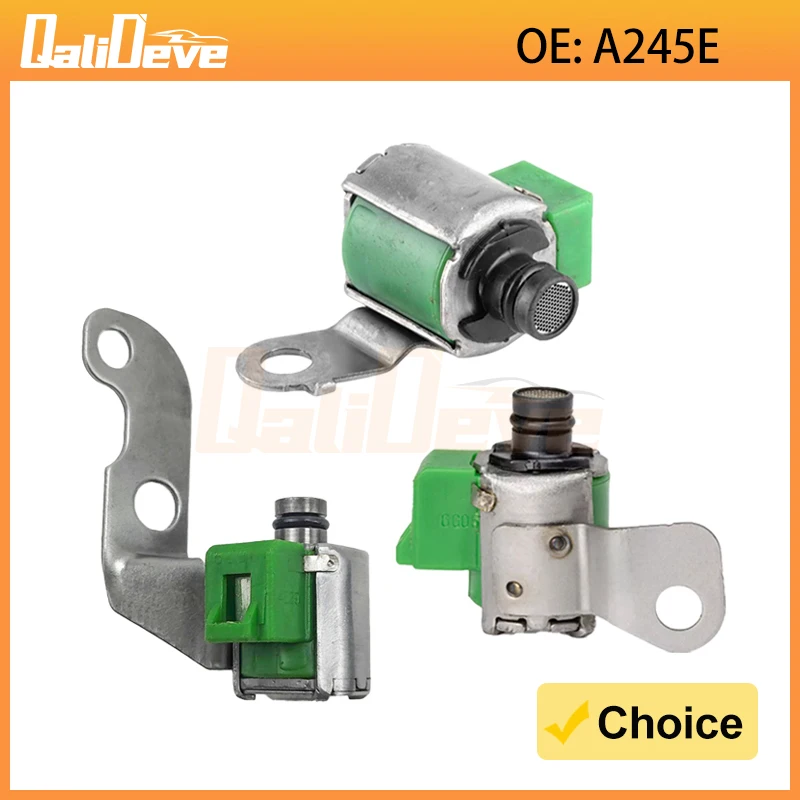 

3PCS A245E 3525012010 3525012020 3525012030 Transmission Shift Control Solenoid S1 S2 SL For Toyota Corolla 1.8L Matrix 03-06