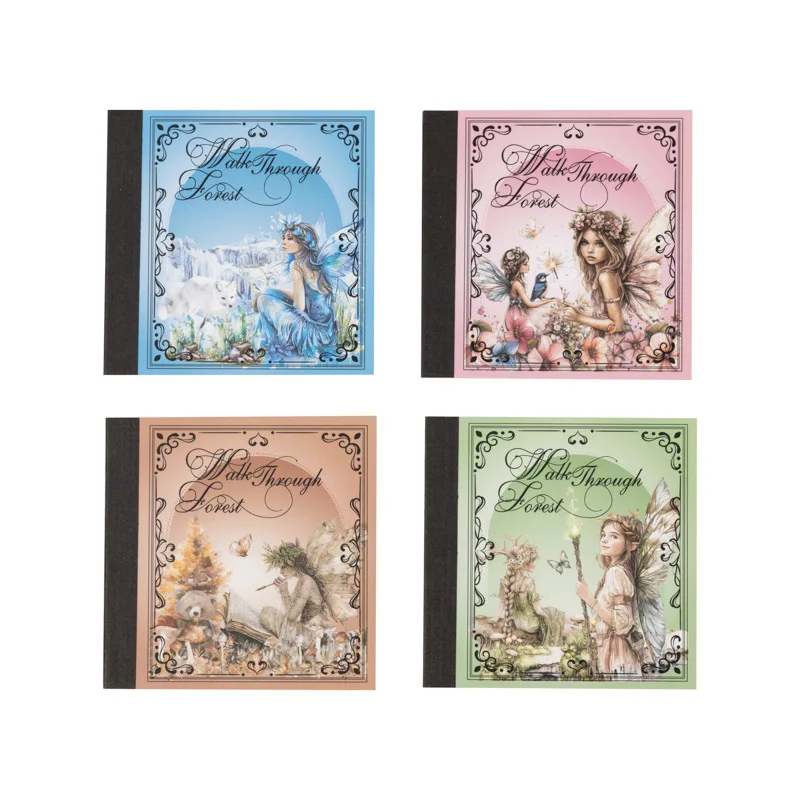 

10 компл./1 лот каваи канцелярские наклейки пересекающий лес вместе мусорный журнал декоративный скрапбукинг DIY ремесленная наклейка