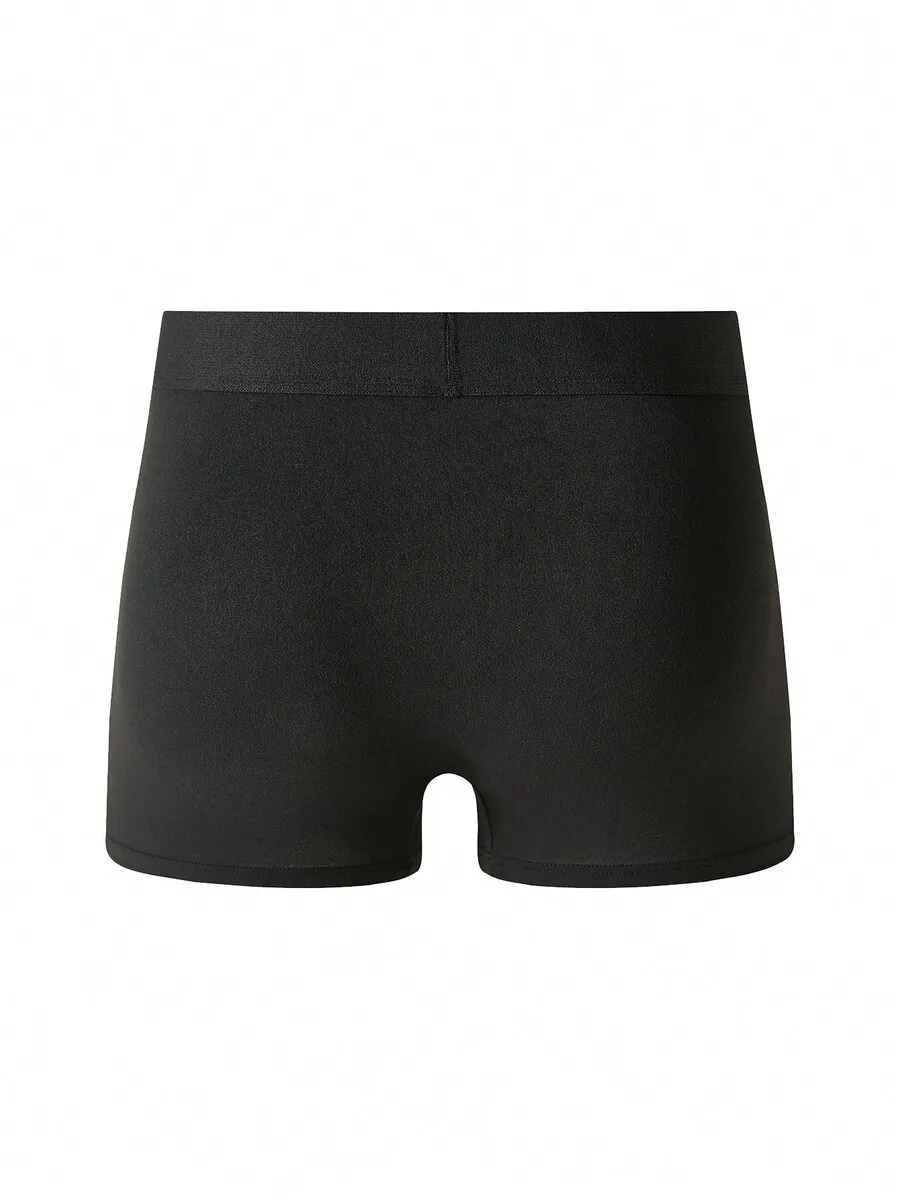 5 Pcs Men Comfortable Briefs With Contrast Piping