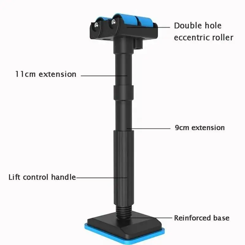 19-44 ซม.รอกสนับสนุนปรับ Roller แจ็คสําหรับห้องน้ําตู้ติดตั้งการก่อสร้างยก Fix เสริมเครื่องมืออัพเกรดใหม่