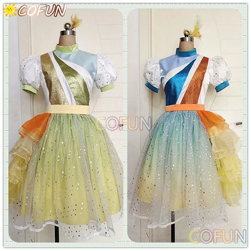 COFUN Anime LoveLive!SuperStar!! Liella Tang Keke Shibuya Kanon Arashi Chisato Heanna Sumire Concert SJ Dress Cosplay Costume