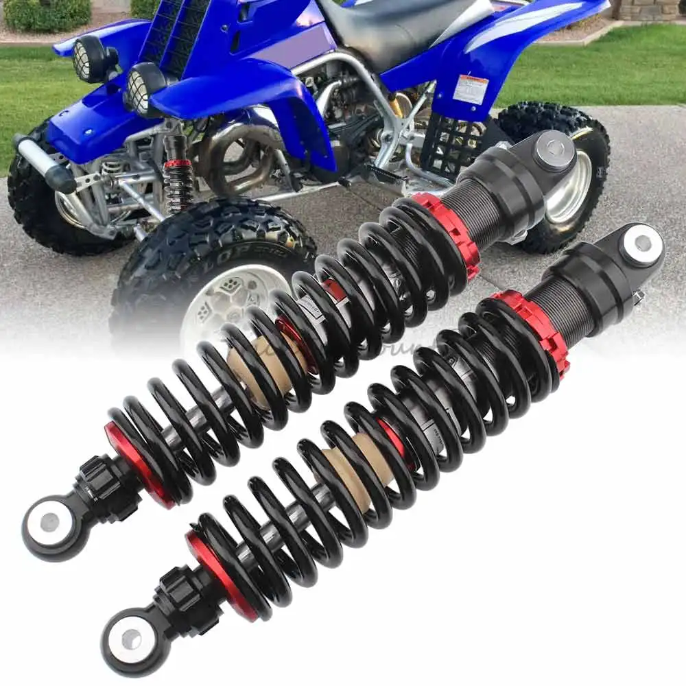 

ATV Shocker Absorber 370mm Adjustable Suspension Spring Air Shock Absorbers For Yamaha Banshee 350 YFZ350 SE LE Quad Dirt-Bike