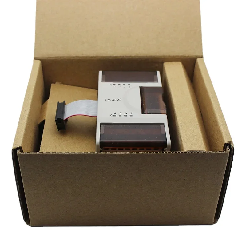 Contrôleur logique programmable PLC industriel de petite taille, canal d'entrée 8, DC 24V, LM3222