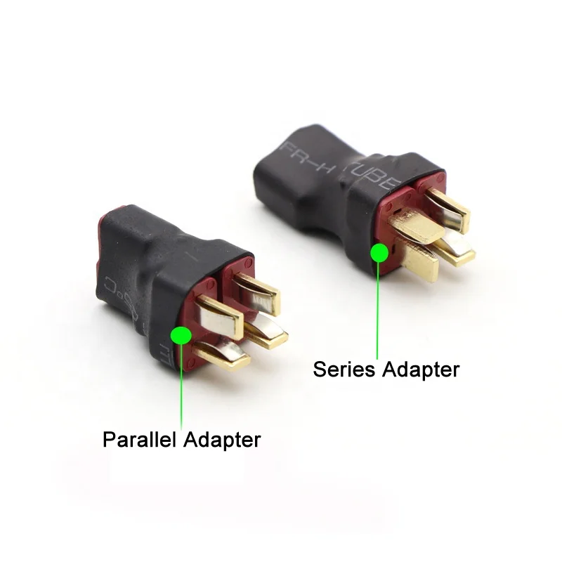50 قطعة عمداء T التوصيل أنثى إلى ذكر محول مسلسل متوازي موصل محول لبطارية ليبو RC لتقوم بها بنفسك الملحقات #3