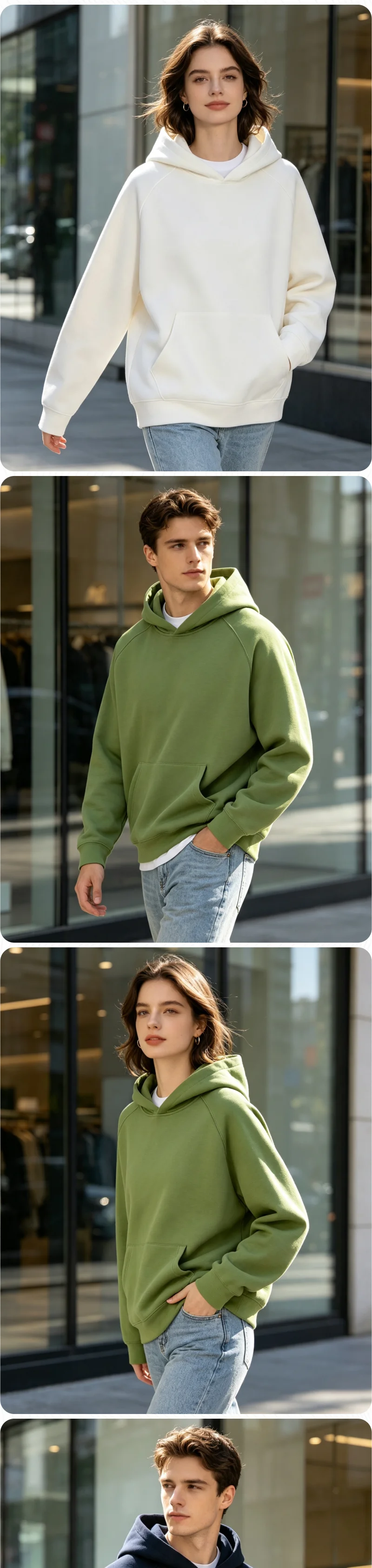 Individuelle Logos, Druck, Stickerei, Neuer Frühling-Herbst Dünner Pullover-Hoodie, Unisex, Hochwertige Freizeit-Oberteile für Männer und Frauen, Text-Sweatshirt – Detail 7