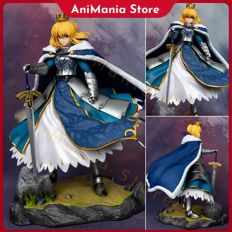 

НОВЫЙ 27 см Fate/Grand Order Fate/stay night Saber Altria Pendragon аниме ПВХ фигурку игрушка статуя для взрослых Коллекционная модель куклы