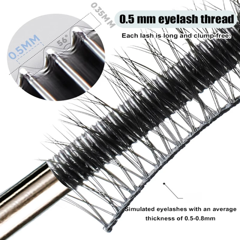 Wasserdichter Wimpernprimer, wischfester, voluminöser Wimperntusche, 24-Stunden-langanhaltender Curling-Primer, verlängernder Augen-Make-up-Primer