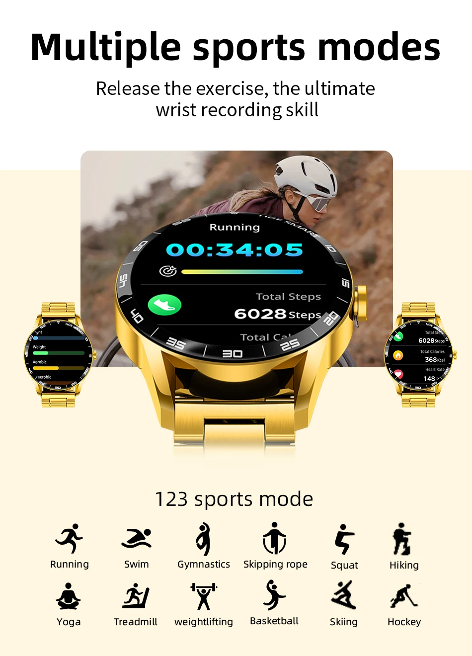 LIGE 2026 New Smartwatch Men 1.38" HD Bluetooth Call Heart Rate Monitor Waterproof Sport Smart Watch Women For Android iOS Phone