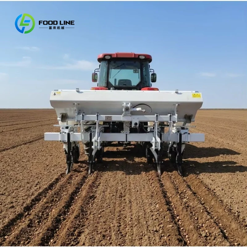 Customized 8 Row Professional Maize Seeder with Gearbox and Motor Drive Vacuum Precision Planter