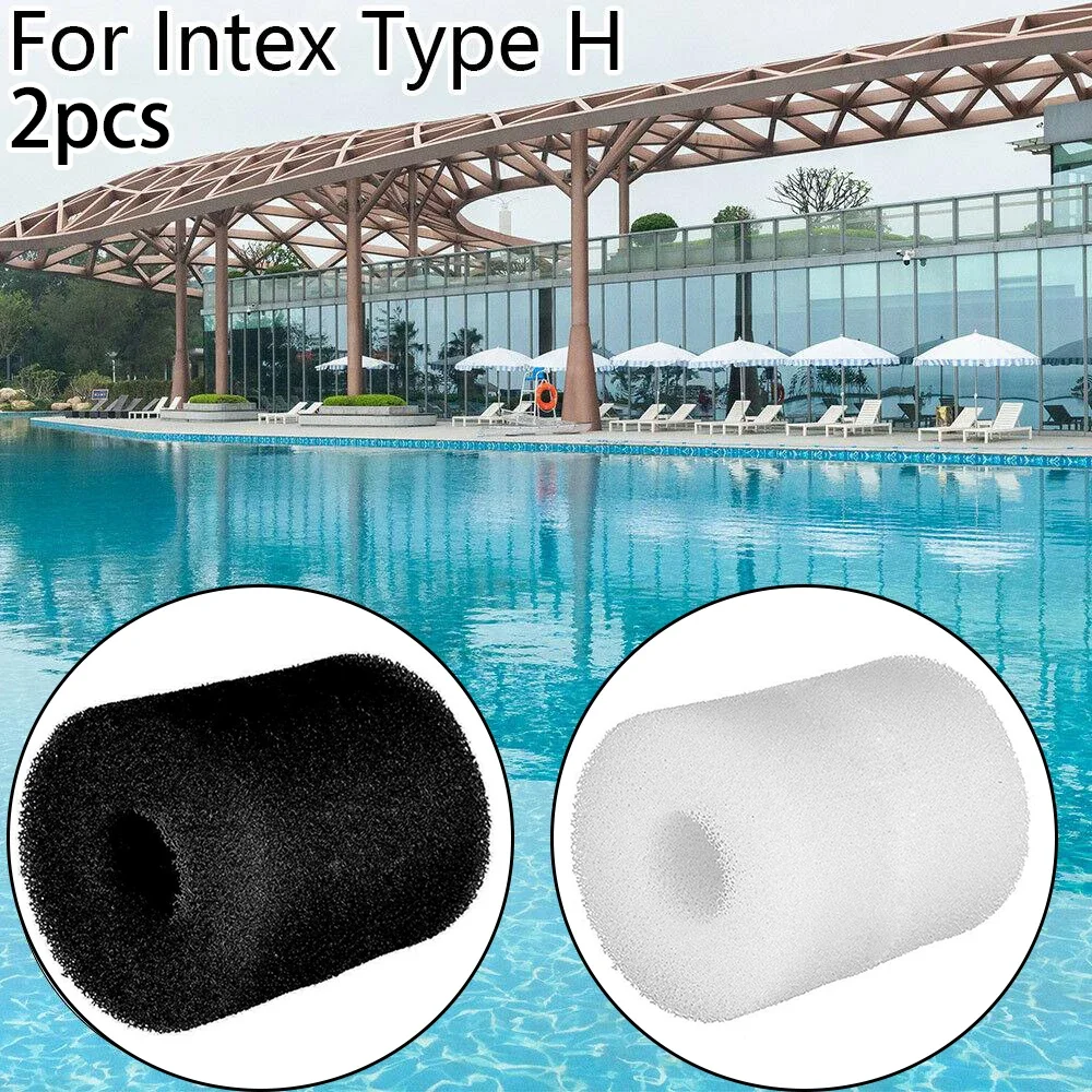 Spa filtre éponge piscine lavable 102*93mm 2 pièces cartouche pour Intex H pur réutilisable nouveau plus récent utile 2020