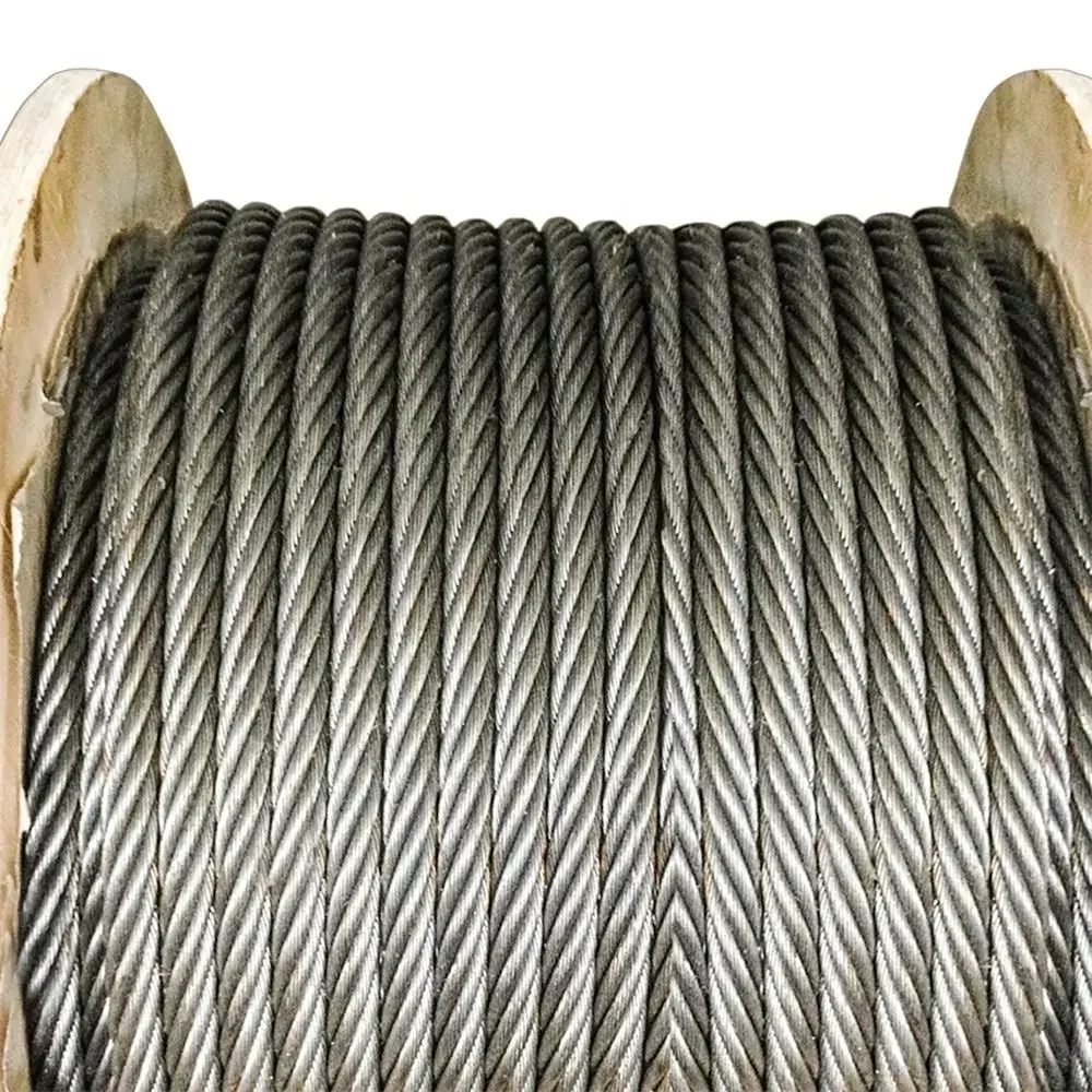 6X19S 6X26WS 6X31WS 6X36WS 6X41WS IWRC 10mm 16mm 25mm Drilling Rig Equipment Oilfield Steel Wire Rope