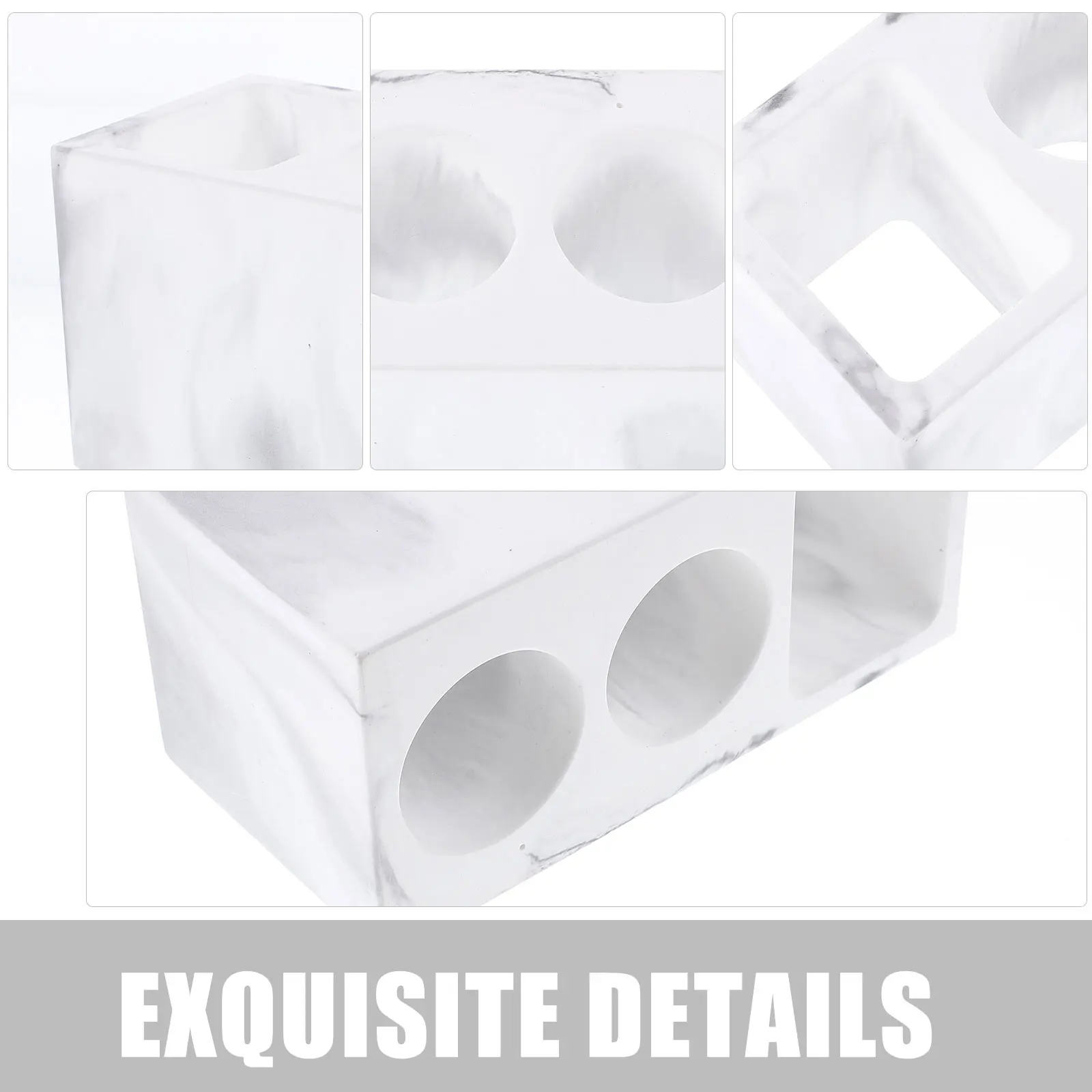 

3PCS Electric Toothbrush Holder Diatomite Storage Rack Multi Grid Bathroom ganizer Water Absorbing Toiletry Stand for Home Hotel