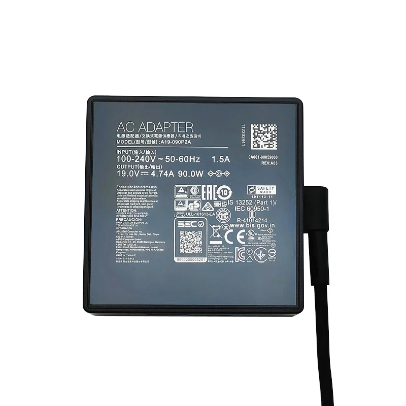 Imagem -03 - Carregador Adaptador ac para Asus Zenbook Carregador para Ux560ua Ux560uq Ux450fd Fonte de Alimentação Adp-90yd b Adp090p2a 19v 4.74a 90w