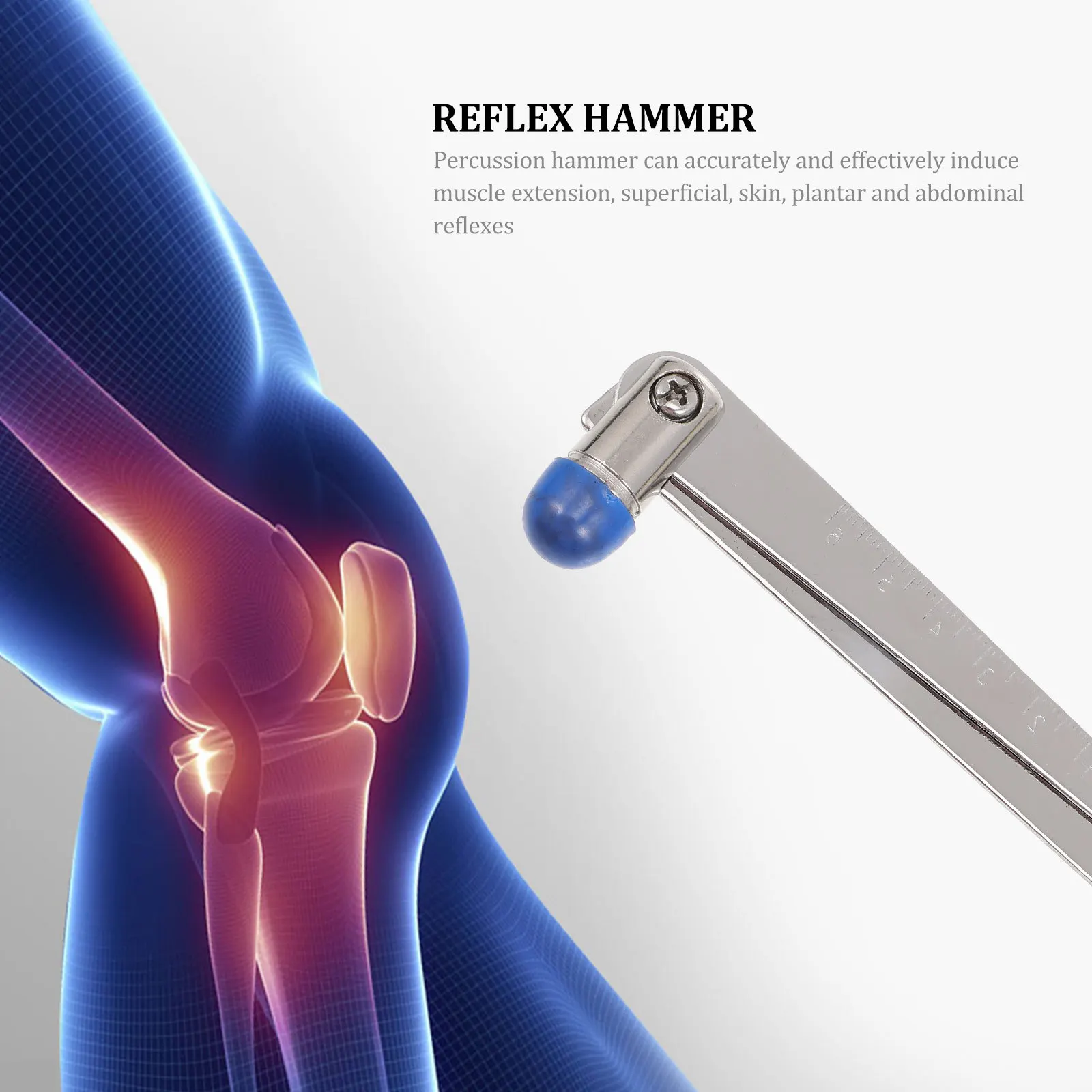 

Percussion Hammer Stainless Steel Nerve Diagnosis Portable Plexor Neurological Reflex