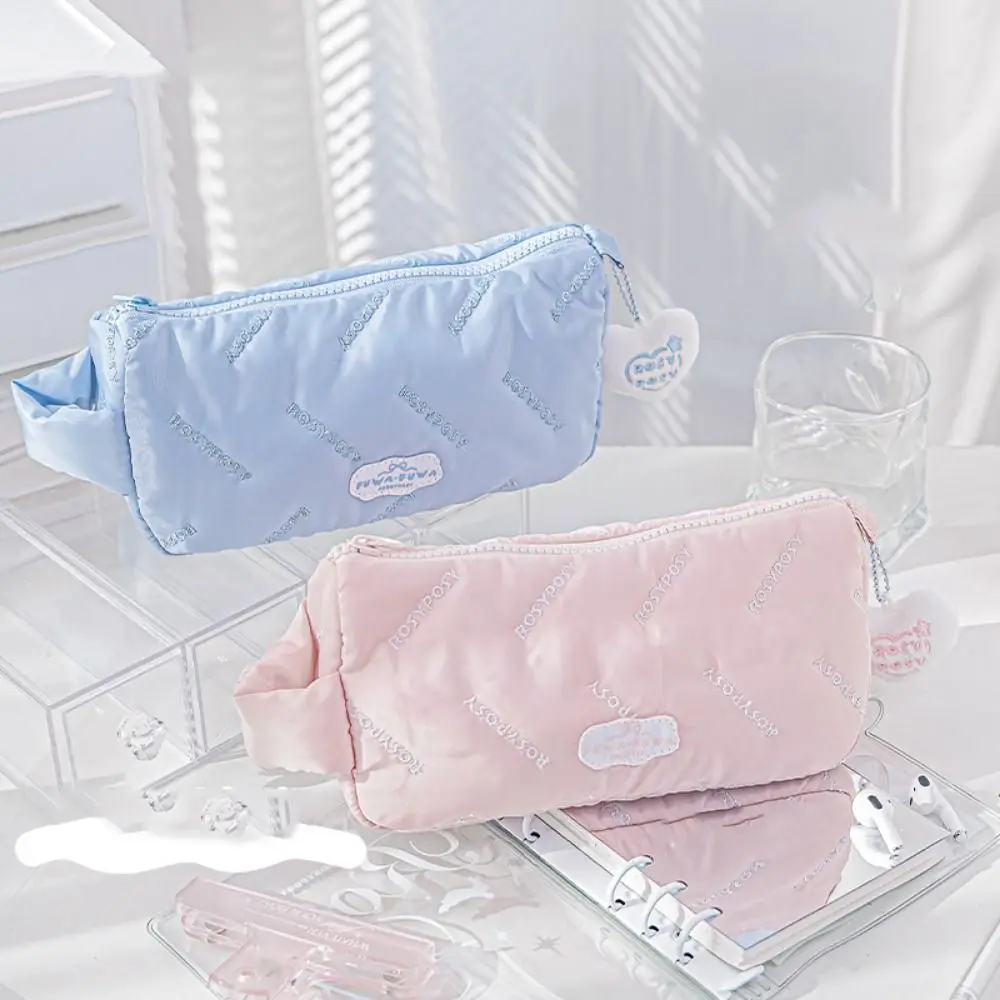 

Cartoon Large Capacity Pen Case Funny Subzone Stationery Storage Bag Detachable INS Makeup Lipstick Bag School Office Supply