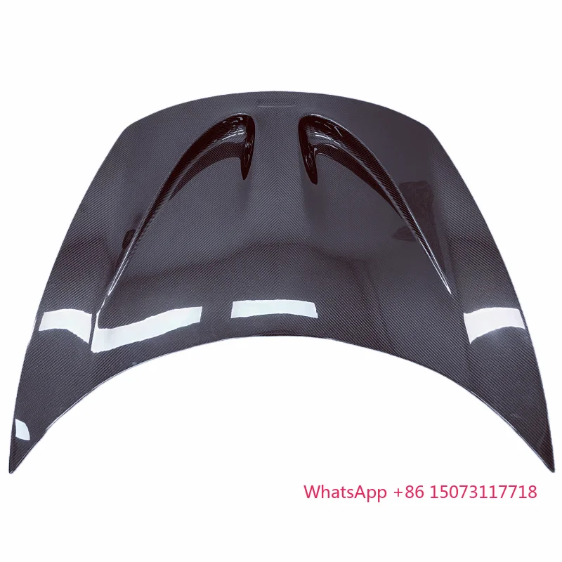 

For 650S P1 Style Dry Carbon Fiber Hood Body Kit Front Bumper Rear Bumper Side Skirts