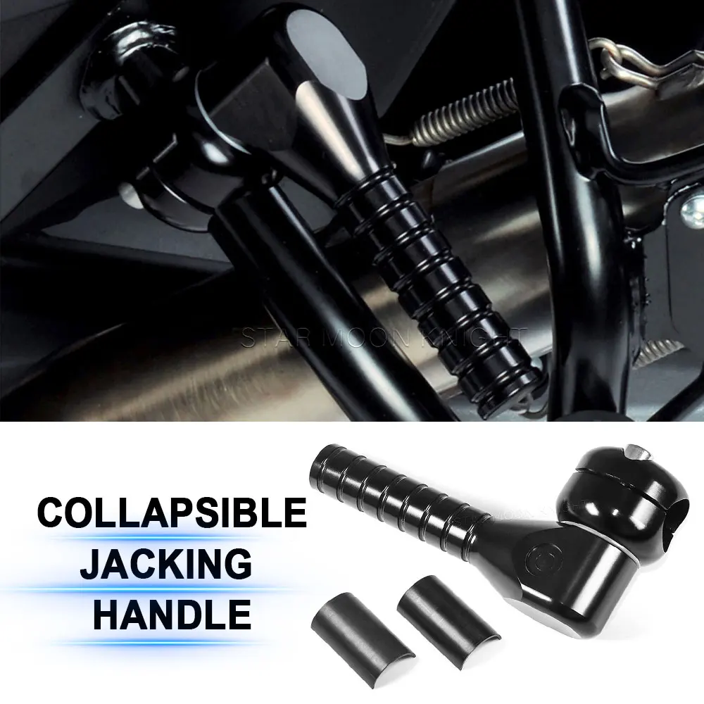 Lifting Handle For BMW R1200GS Adv 2004-2012 R1100GS R1100R R1150GS R850GS R Lifting Lever Assist Bar Collapsible jacking handle