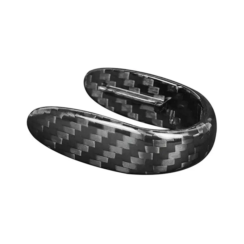 Compact Carbon Fiber Key Fob Shell For Mini Cooper 3Rd Gen F55 F56 F57 F54 F60 Smart Key Case Decorative Frame