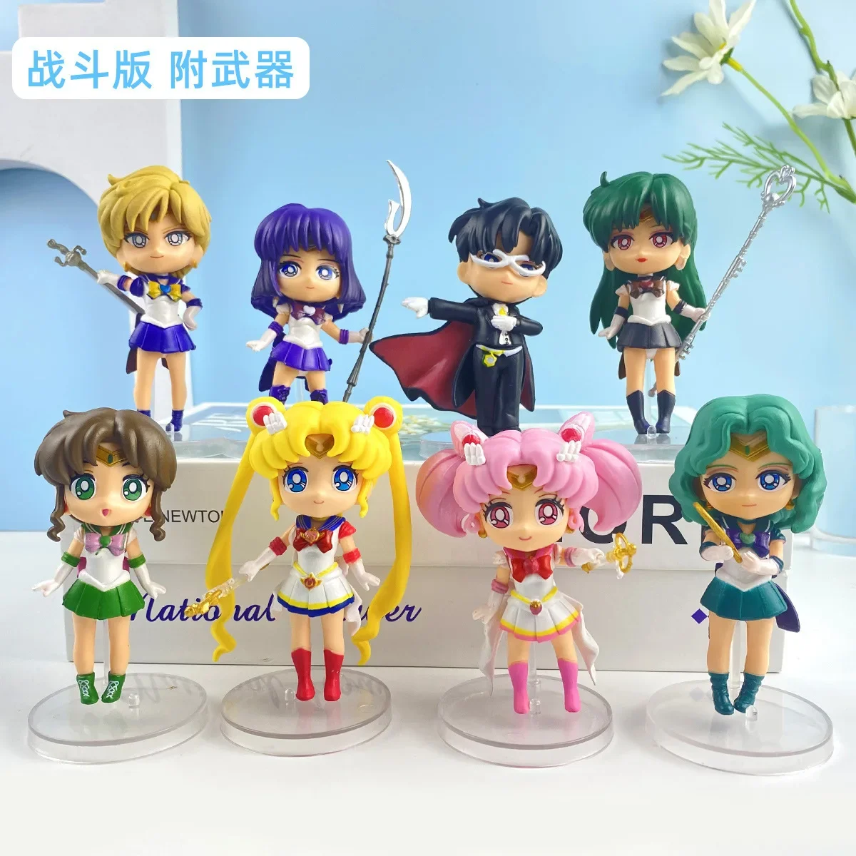 Figuarts Qposket Sailor Moon Cosmos Tsukino Usagi Eternal Sailor Moon Anime Action Figures Model Desktop Ornaments Gift