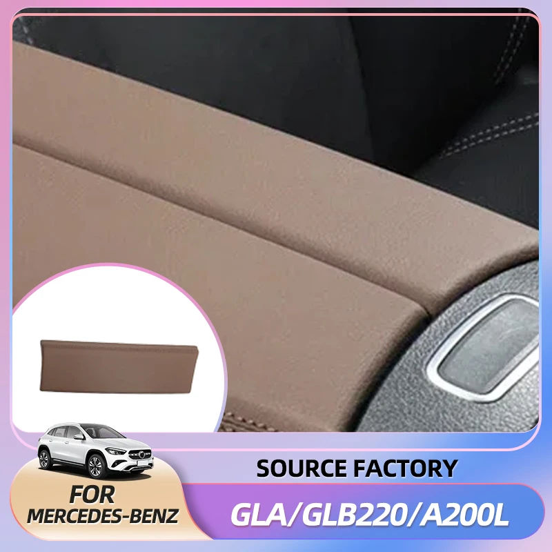 

Внутренние наклейки для Mercedes Benz GLA/GLB220/A200L, декоративная наклейка на центральную панель управления CLA/EQA/EQB, защитная пленка Interi